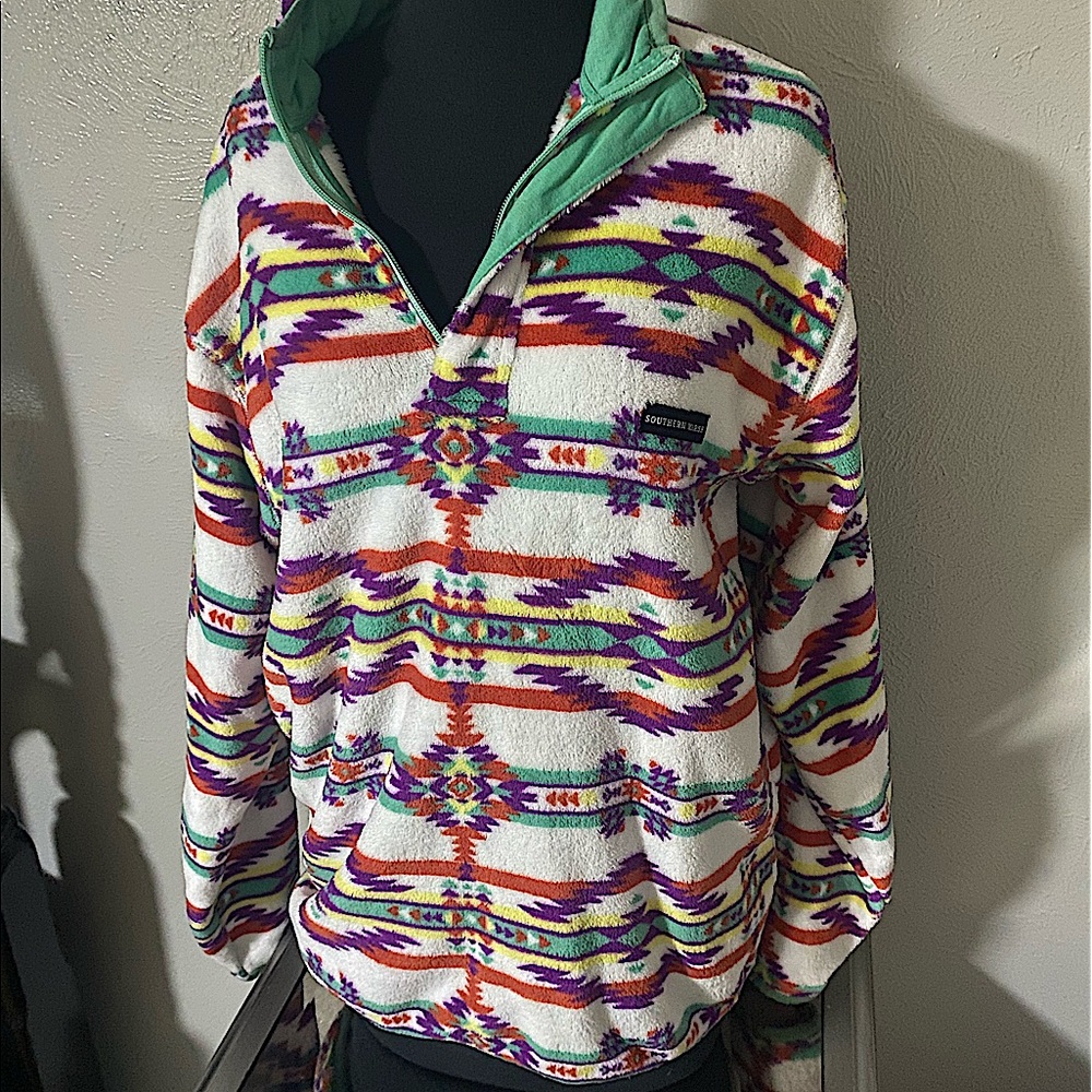 SOUTHERN MARSH FUZZY PULLOVER